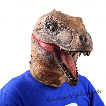Карнавальная маска Тираннозавр, латекс